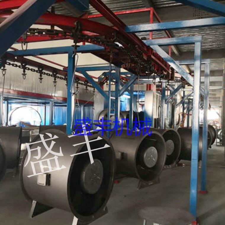 風(fēng)機靜電涂裝生產(chǎn)線